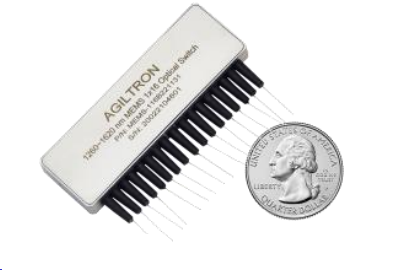 Компактный переключатель Agiltron 1x16 с фиксацией