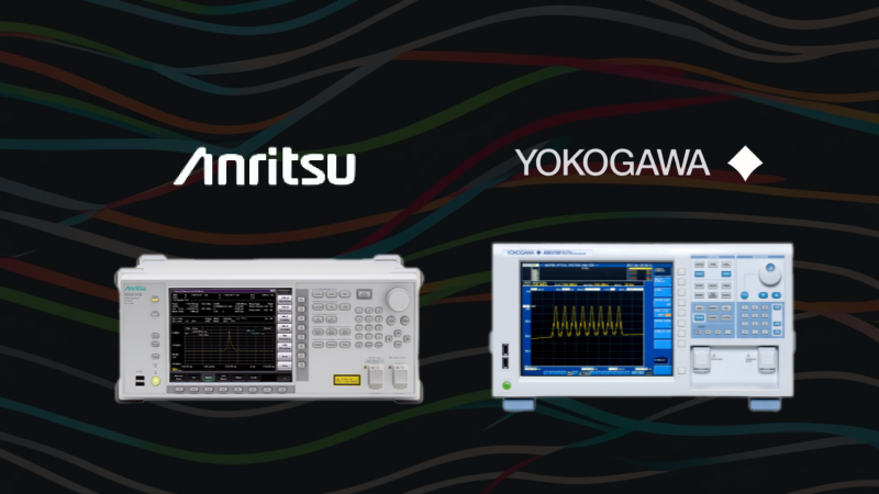 Анализаторы оптического спектра от Yokogawa и Anritsu в наличии на складе в Санкт-Петербурге!