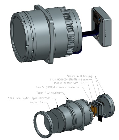 X-RAY камера с датчиком Sony IMX455 Taper 2:1