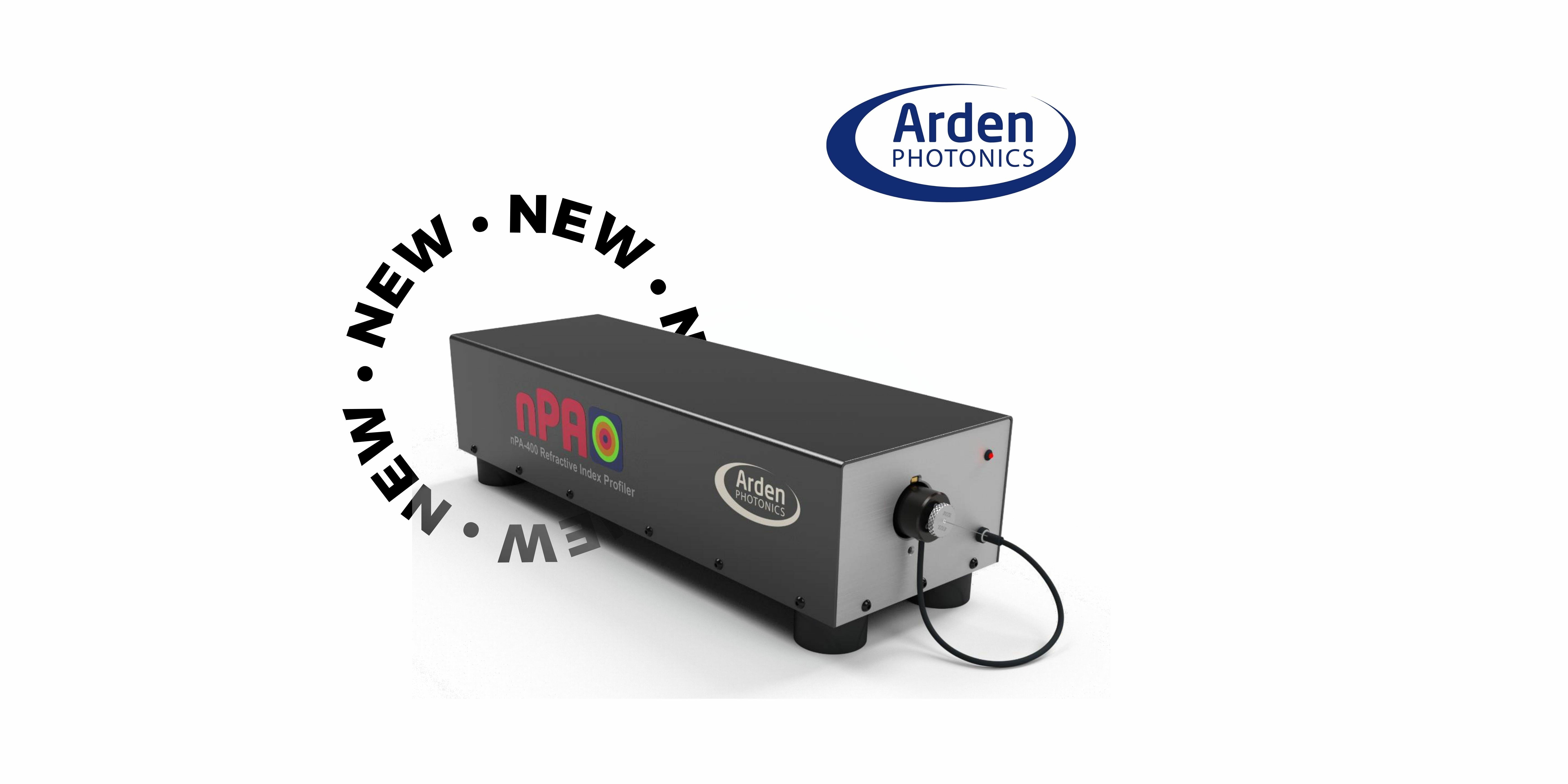 Новая система измерения профиля показателя преломления волокна nPA-400 от Arden Photonics!