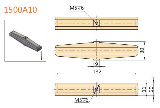 	 Усиленный пьезоактуатор 1500A10
