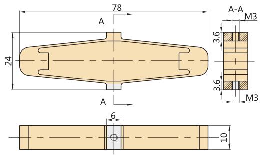 Усиленный пьезоактуатор 400A7
