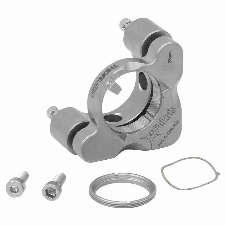 Держатель оптики Polaris Ø1/2", 2 регулировочных винта