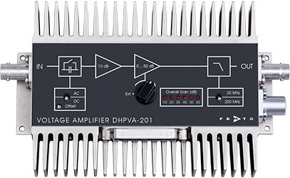 Широкополосный усилитель напряжения DHPVA-101 с переключаемым усилением