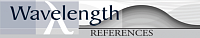 Wavelength references