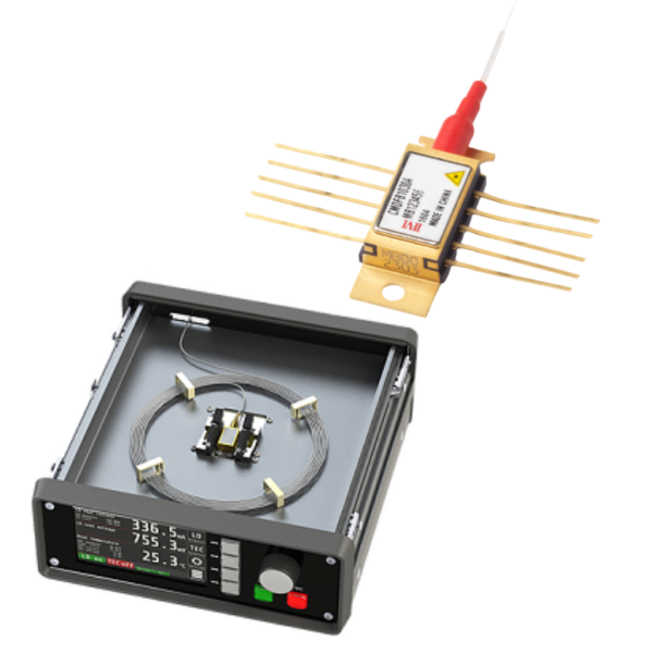 Лазерный диод II-VI (CM96Z360-74) + драйвер Maiman Electronics (MBL1500)